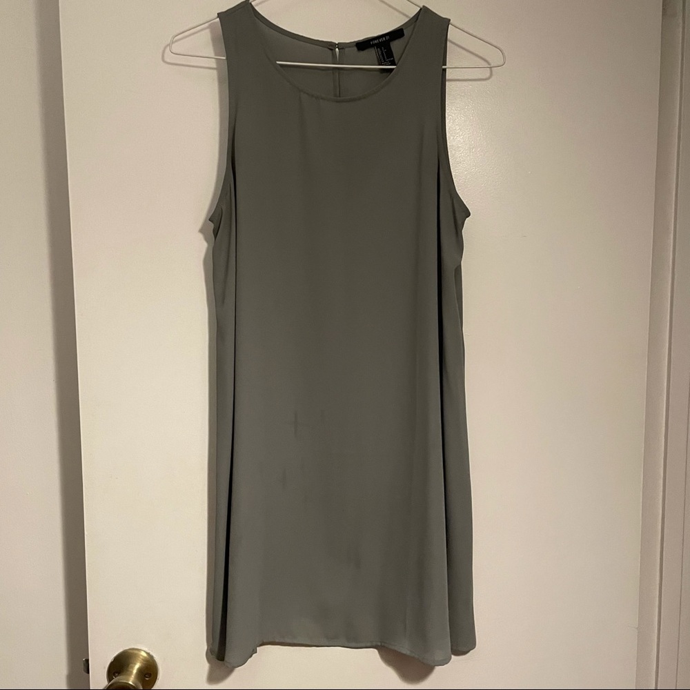 Forever 21 sage green dress